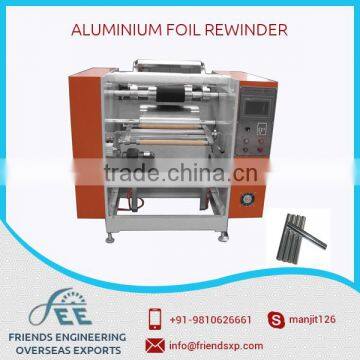 Free Rewinding Process of Aluminum Foil Rewinder for Sale at Reasonable Cost