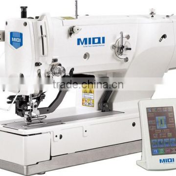 MQ-1790 high-speed computer controlled lockstitch straight button holing sewing machine
