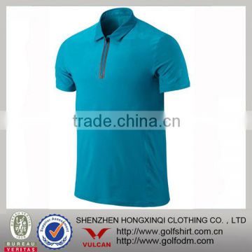 100 Polyester Dry fit quick dry Men's Athletic Tennis Collar T shirts