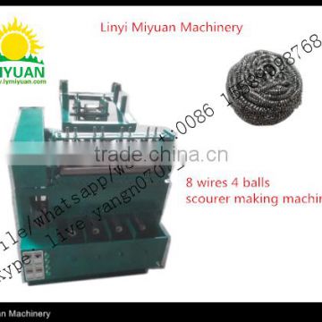 3 balls stainless steel scrubber making machine Whatsapp:0086-15589098768