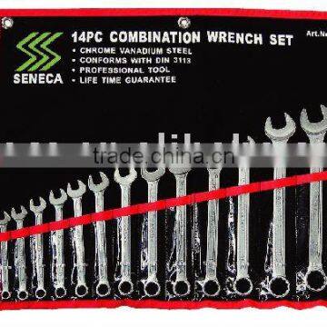 14PC Combination Wrench Set