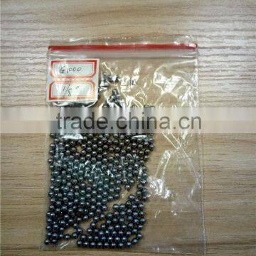 bearing steel ball 6.35mm carbon steel balls