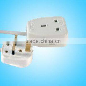 UK plug to BS1363 socket, UK plug to BS1363 socket, UK Main Leads , UK Extension cords