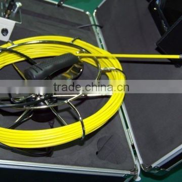 50m Cable Fiber Glass 7'' TFT LCD Waterproof Pipe Sewer Inspection Camera Color 600TVL Borescope Endoscope with DVR