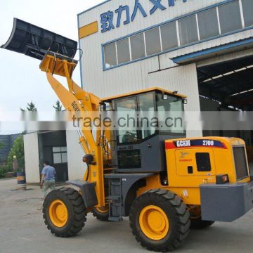 Competitive Price 2 Ton Front end Wheel Loader With electric shift
