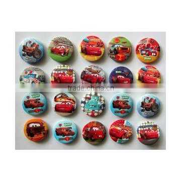 Cars Party Supplies Party Decorations Random Cars 45mm button pin badge Kids Party Bag Fillers Toys