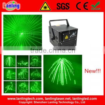 1 Watt Green Laser SD projector dj laser lights for sale
