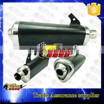 Factory direct Universal Stainless steel muffler exhaust pipe slip on