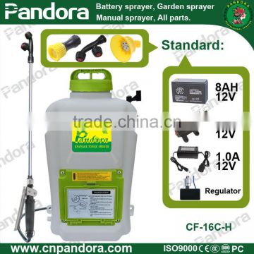 Korea Good Quality 16L Agricultural Mobile Power Battery sprayers
