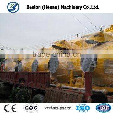 High efficiency hydraulic concrete mixer plant with large capacity for spare parts free