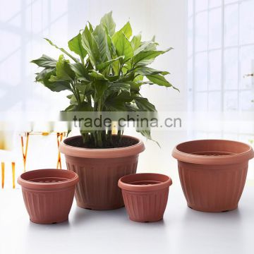 terracotta round plastic pots for nursery plants