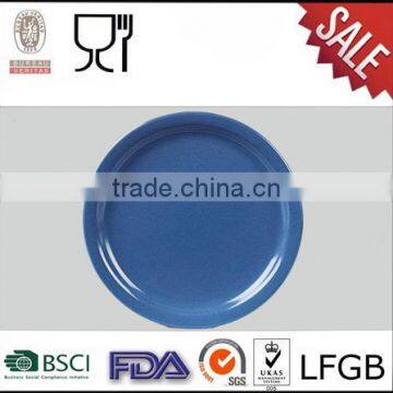 Solid color wholesale plastic cheap custom melamine plate for dinner