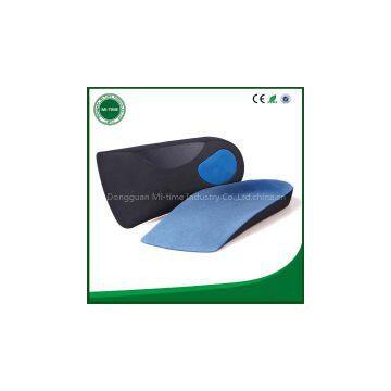 Chinese manufacturer oem half sole orthotic insole, eva correction insole