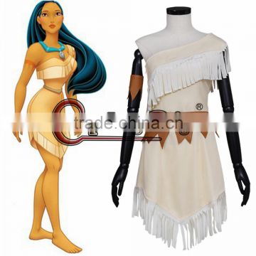 Movie Pocahontas Princess Pocahontas Dress Adult Women Cosplay Costume Custom Made