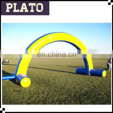 2017 PVC tarpaulin new design inflatable circle archway for advertising