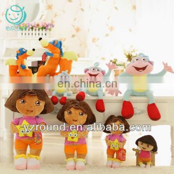 Dora series plush hot sale toy soft doll