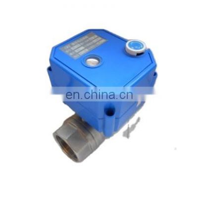 mini actuated valve SS304 CWX-25S dn20 5v small dn15 dc5v dc12v ac220v  mini electric actuated valve