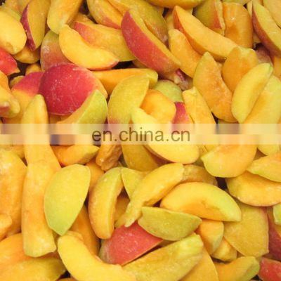 Sinocharm BRC A Approved IQF Sliced Fruit Fresh Unpeeled Apricot Frozen Apricot with Skin