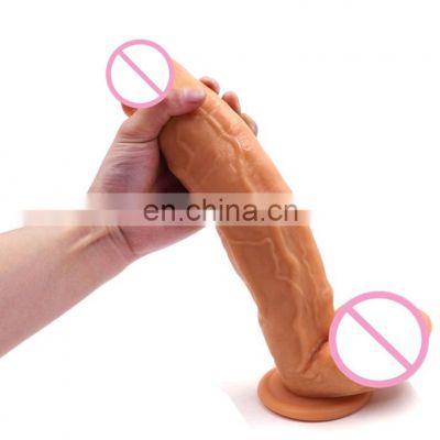 6cm 2.36 inch Skin feeling Realistic Dildo soft material Huge Big Penis With Suction Cup Sex Toys for Woman Female Masturbation%
