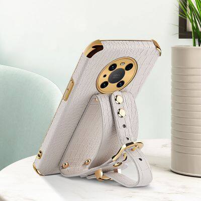 Waterproof Mobile Phone Case All Inclusive Lens Crocodile Skin Electroplated Case Anti Fall Applicable To Huawei P40 pro