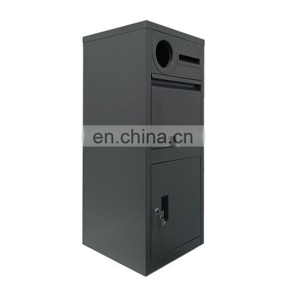 Outdoor Extra Large Post Box Parcel Drop Box,Package Delivery Boxes for Outside Anti-theft Design