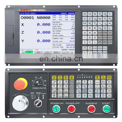 ATC CNC control system suite three axis lathe controller similar to GSK CNC controller