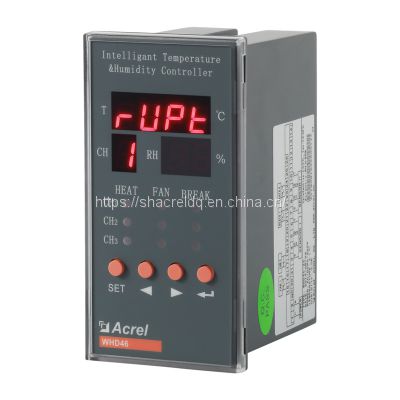 Acrel WHD46-33 Intelligent temperature and humidity controller Used in high and medium voltage switch cabinet, ring network cabinet, terminal box, etc