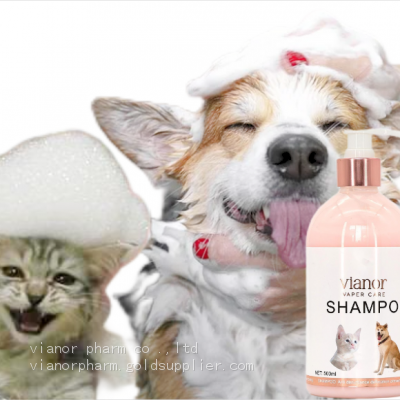 New Arrivals Shampoo Natural Anti Itch Grooming Puppy Pet Shampoo Organic Dog and Cat