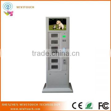 Self-service Customized Phone Charging Kiosk for public place