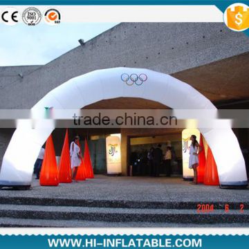 Portable inflatable wedding arch with LED changable lights