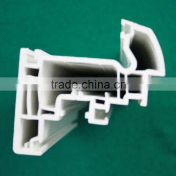 Customized white Huazhijie UPVC profiles for windows and doors