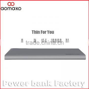 AK-04 2015 new portable power bank 10000 mah /ultra-thin polymer battery charger/mobile power bank 10000mah