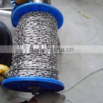 stainless steel link anchor small chain