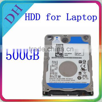 original refurbished laptop hdd 500gb 2.5 SATA 5400rpm 8MB hard drive