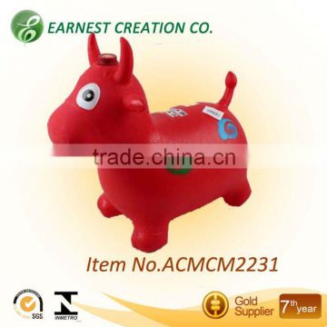 Hot sell Inflatable cow with music for kid