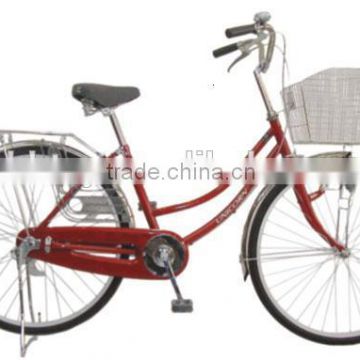 26"red men bike with rear skirt guard SH-CB026
