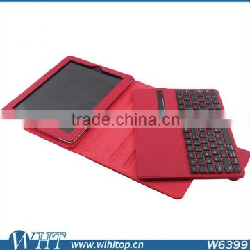 LiChi Grain Skin Leather Flip Case with Keyboard for iPad 2/3/4 (9.7 inch)