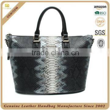 High quality women leather tote handbag, women crossbody bag, fancy women handbags genuine leather made in Guangzhou