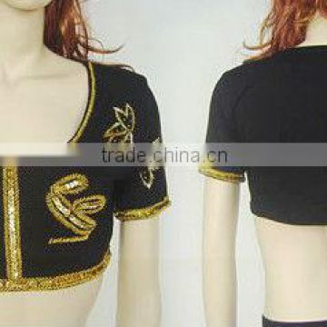 SWEGAL Belly dance Costume Best quality Sexy top Belly dance Shiny top