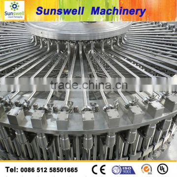 Glass Bottle Juice Showering and Cooling Tunnel production line