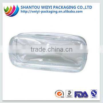 Wholesale PVC liquid travel bags with zipper