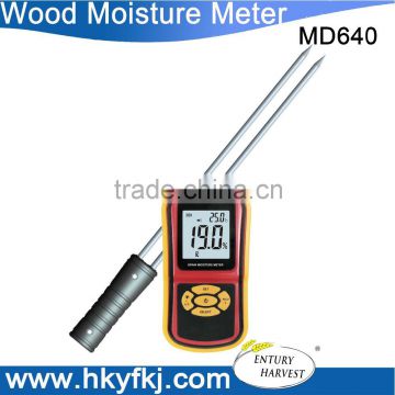 Portable Digital Grain Moisture Meter with Measuring Probe LCD Display Tester for Corn Wheat Rice Bean Wheat Hygrometer