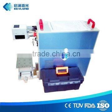 Portable 30W 20W fiber laser marking metal laser marker machine price