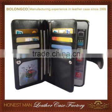 Professional factory wholesale high Quality the for IPHONE6S Wallet Leather Case