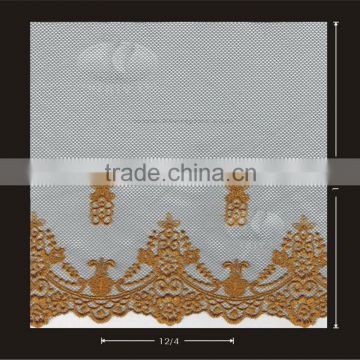 POLYESTER EMBROIDERY LACE/SWISS LACE