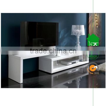 TV-3002 White Flexible TV Stand