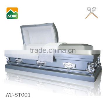 AT-ST001 reasonable matel colors of casket coffin