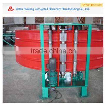 HT-840 Vertical style Steel roof curving roll forming machine