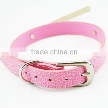 Lovely pink pet collar for small cat dog