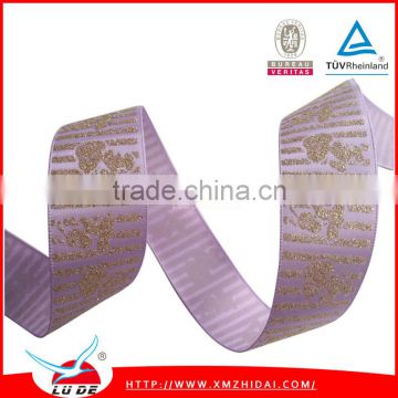 High Quality custom printed polyester satin ribbon